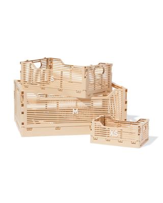 HEMA Klapkrat letterbord recycled beige (beige)