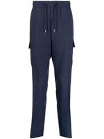 Paul Smith pantalon de jogging cargo à lien de resserrage - Bleu - thumbnail