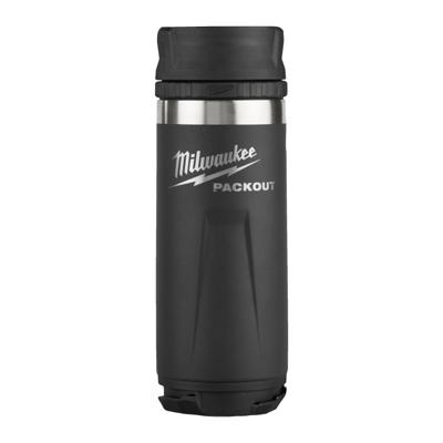 Milwaukee packout™ fles met drinkdop | 532 ml | zwart - 4932493474