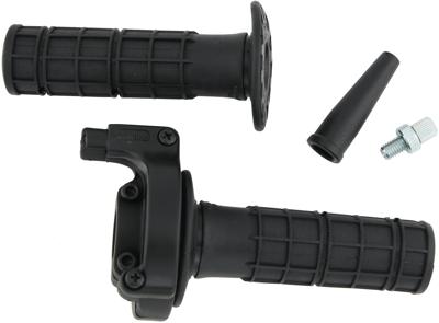 Domino Throttle grips alu sw 1-pull,handleg