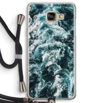 Zee golf: Samsung Galaxy A5 (2016) Transparant Hoesje met koord