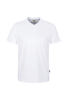 Hakro 226 V-neck shirt Classic - White - M