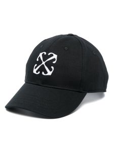 Off-White casquette à logo brodé - Noir