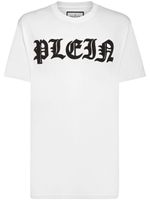 Philipp Plein t-shirt en coton à logo Gothic Plein - Blanc - thumbnail