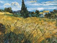 Kunstdruk Vincent Van Gogh - Campo di grano 80x60cm