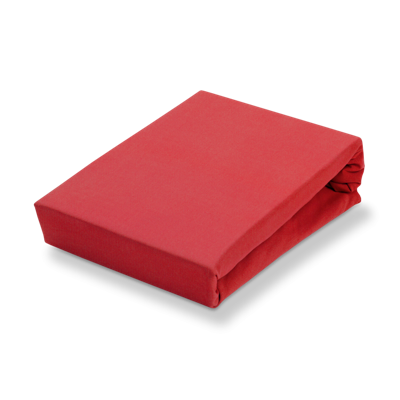 Vandyck Jersey Supreme Hoeslaken True Red 2 persoons