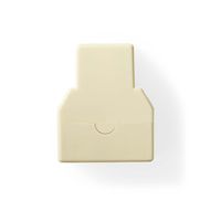 Nedis Telecom-Wandcontactdoos | RJ11 Female naar 2x RJ11 (4/6) Female | 1 stuks - TCGP90990IV TCGP90990IV