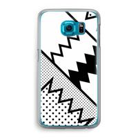 Pop Art #5: Samsung Galaxy S6 Transparant Hoesje