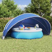 VidaXL Pooldome groen 546 x 516 x 250 cm 185t polyester met pu-coating