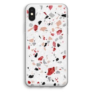 Terrazzo N°12: iPhone XS Transparant Hoesje