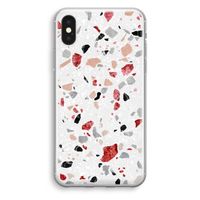 Terrazzo N°12: iPhone XS Transparant Hoesje