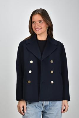 s Max Mara jas Margot 081 midnight blue