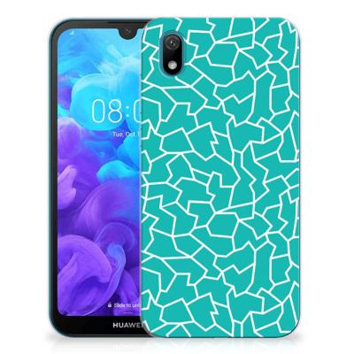 Huawei Y5 (2019) | Hoesje maken | Cracks Blue