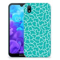 Huawei Y5 (2019) | Hoesje maken | Cracks Blue