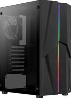 Computerkast Aerocool Mecha Midi Tower Zwart