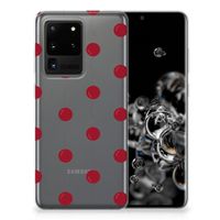 Samsung Galaxy S20 Ultra Siliconen Case Cherries - thumbnail