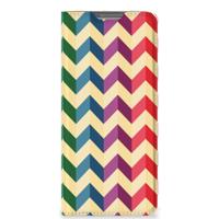 OPPO Find X5 | Hoesje met Magneet | Zigzag Multi Color