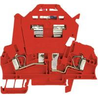 Weidmüller 1315850000 Zekering-serieklem 4 mm Spanveer Rood 50 stuk(s)