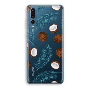 Kokosnoot roze: Huawei P20 Pro Transparant Hoesje