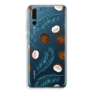 Kokosnoot roze: Huawei P20 Pro Transparant Hoesje