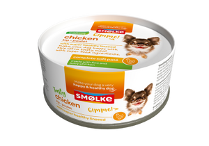 Smølke hond Soft Paté Kip 125gr