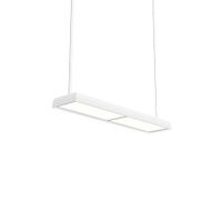 Louis Poulsen Slim Box Suspended Single Hanglamp - 3000K 3283lm Wireless Bluetooth - Micro Prismatic - Wit