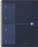 Oxford INTERNATIONAL Notebook Actie 30 jaar, 160 bladzijden, ft A4+, geruit 5 mm, blauw