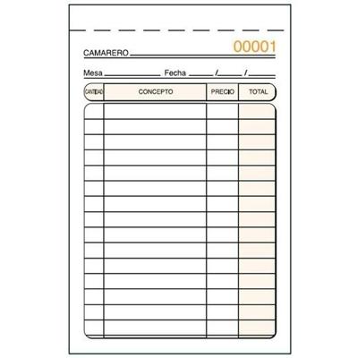 Factuurboek 9 x 14 cm (5 Stuks)