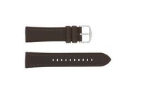 Horlogeband Fossil ME3099 Leder Bruin 22mm