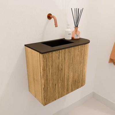 Toiletmeubel Mondiaz Joya | 51.6 cm | Meubelkleur Oak | Faye wastafel Urban Links | Zonder kraangat(en) Toiletmeubel Mondiaz Joya | 51.6 cm | Meubelkleur Oak | Faye wastafel Urban Links | Zonder kraangat(en)