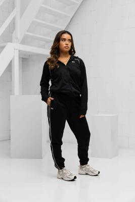 Under Armour Rival Tricot Trainingspak Dames Zwart - Maat S - Kleur: Zwart | Soccerfanshop