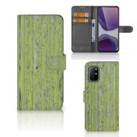 OnePlus 8T | Book Style Case | Green Wood