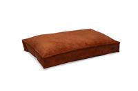 Designed by Lotte Ribbed Hondenkussen Terracotta 120x80x15 cm