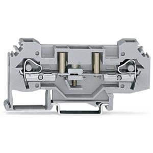 WAGO 282-131 Scheidingsklem 8 mm Spanveer Toewijzing: L Grijs 25 stuk(s)