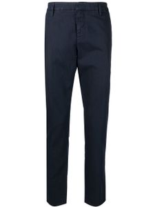 DONDUP pantalon chino slim à taille mi-haute - Bleu