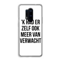 Meer verwacht: OnePlus 8 Pro Transparant Hoesje