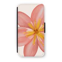 Pink Ellila Flower: iPhone 8 Flip Hoesje