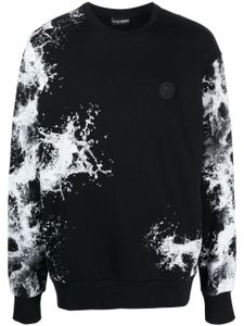 Plein Sport sweat Splash Extreme en coton - Noir