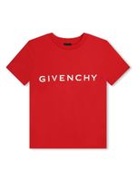 Givenchy Kids t-shirt en coton à logo imprimé - Rouge