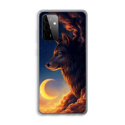 Night Guardian: Samsung Galaxy A72 Transparant Hoesje