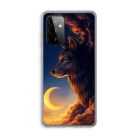 Night Guardian: Samsung Galaxy A72 Transparant Hoesje