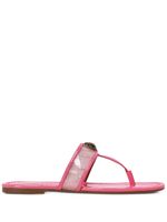 KG Kurt Geiger sandales vernies à entre-doigts - Rose