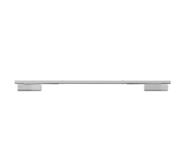 ASSA ABLOY DCG464 Design sluitvolgorde glijarmsysteem met één elektromechanische vastzetting | RVS uitvoering. - A000304646