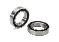Ball bearing, black rubber sealed (20x32x7mm) (2) (TRX-5196A) - thumbnail