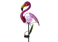 HI Flamingo tuinlamp - Werkt op zonne-energie - 20 x 8,5 x 81 cm - thumbnail