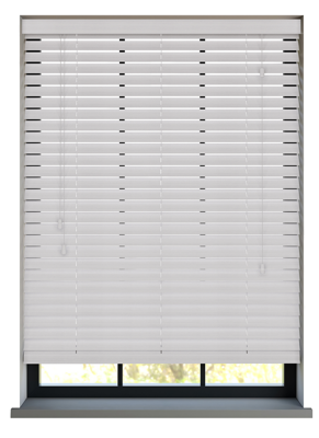 Sunwood PVC jaloezie met koord - tin eiken