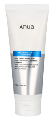 Anua 8 Hyaluronic Acid Hydrating Gentle Foaming Cleanser 150 ml Make-up verwijderaar en reiniger