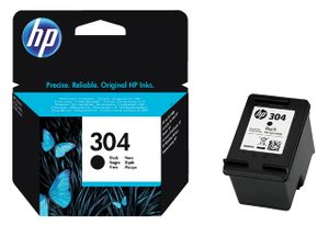 HP 304 - N9K06AE - Inktcartridge Zwart / Black
