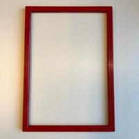 Prijskaartraam A4-plus rood - laminaat