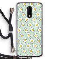 Spiegeleitjes: OnePlus 7 Transparant Hoesje met koord